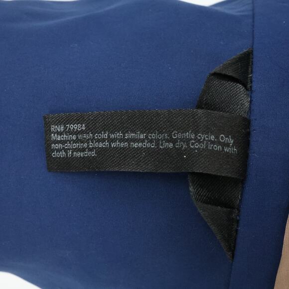 Soma Intimates Jacket Women XS Navy Blue Zip Snaps Lining Barn Chore Utility - Picture 16 of 16